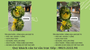 Vòng hoa viếng tang lễ