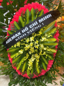 vòng hoa nhà tang lễ 354