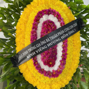 VÒNG HOA VIẾNG TANG LỄ THÔNG GIA
