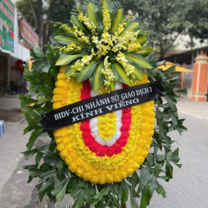 ĐẶT VÒNG HOA VIẾNG - CÚC LAN