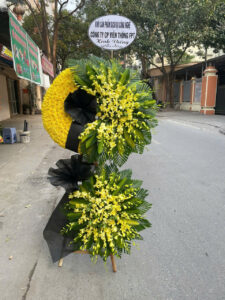 đặt vòng hoa tang lễ phùng hưng