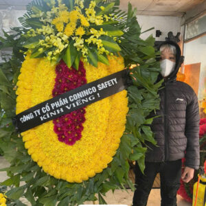 MỨC GIÁ VÒNG HOA TANG LỄ