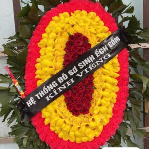 vòng hoa nhà tang lễ 198