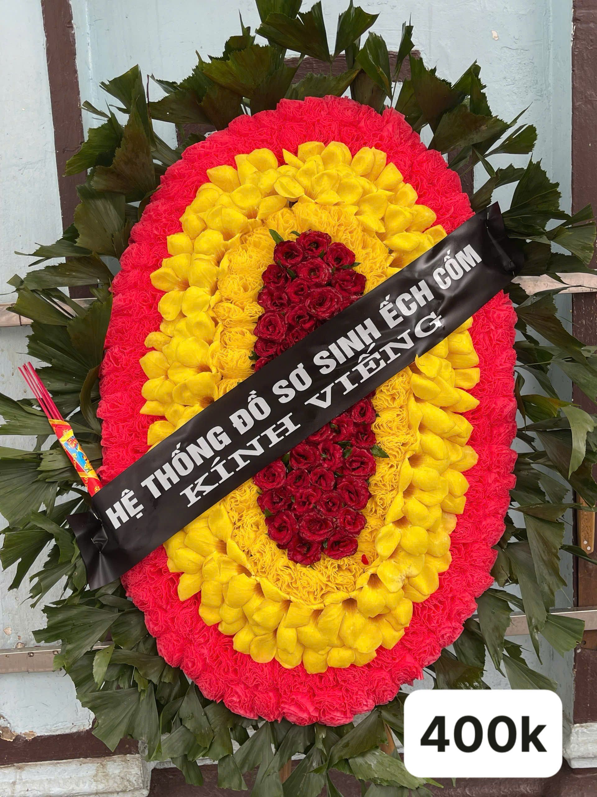 vòng hoa nhà tang lễ 198