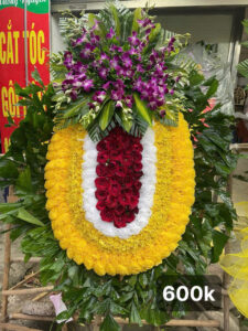 Vòng hoa tang lễ quận Thanh Xuân