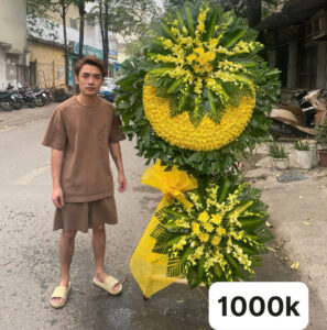 lẵng hoa tang lễ số 5 trần thánh tông
